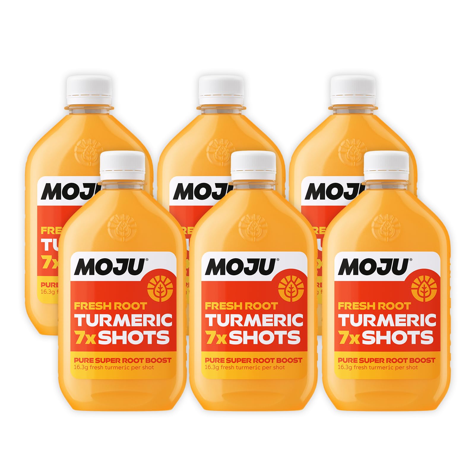 MOJU Turmeric Dosing Bottles (6x420ml Pack, 42 Shots), Exercise